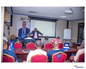 Sales training class of SalesRuby Academy Nigeria