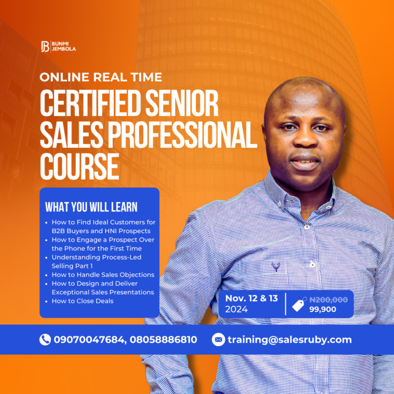 certified senior sales