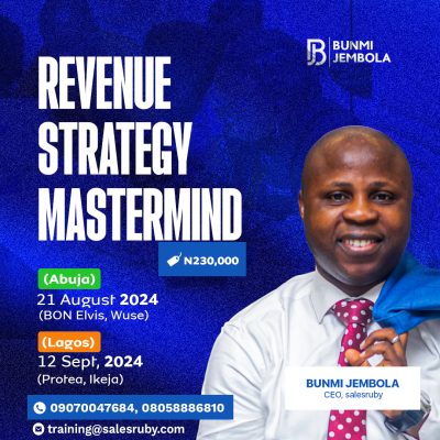 Revenue strategy mastermind